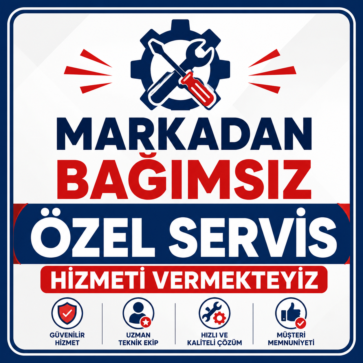 Güce Tevekli Teknik Servisi markadan bağımsız özel servis hizmeti